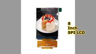 Οθόνη SPI LCD TFT ,8 ιντσών ILIV 0x0