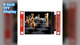 Οθόνη 8 ιντσών SPI TFT LCD ST77 8x60