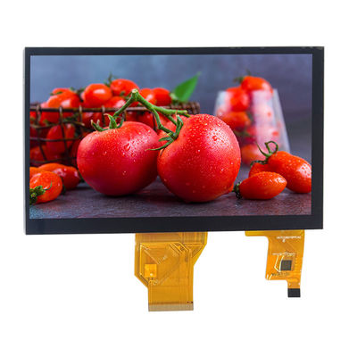 800x480 παράλληλη LCD επίδειξης 50PIN RGB επίδειξη οθόνης αφής 7 ίντσας χωρητική