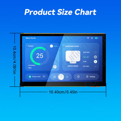 Καλή τιμή. JC1060P470C_I_W JD9165 Driver Chip and ESP32 Display System The Ultimate Display Solution for Your Business Needs industrial grade tft liquid crystal display 7 inch lcd screen σε απευθείας σύνδεση