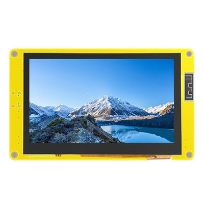 Ενότητα HMI Arduino LVGL επίδειξης 480*270 ESP32 χωρητική οθόνη αφής 4,3 ίντσας RGB
