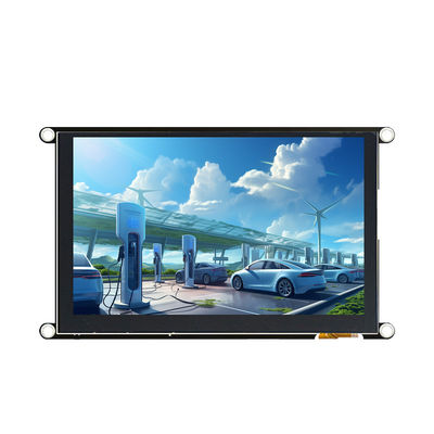 Βιομηχανική ποιότητα 800*480 Ανάλυση TFT HMI Δείκτης Μονούλης Περίπου 320mA κατανάλωση ενέργειας