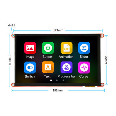JC1060Q370C_I Μονάδα οθόνης HMI Βέλτιστη απόδοση σε σκληρά περιβάλλοντα -20C-70C