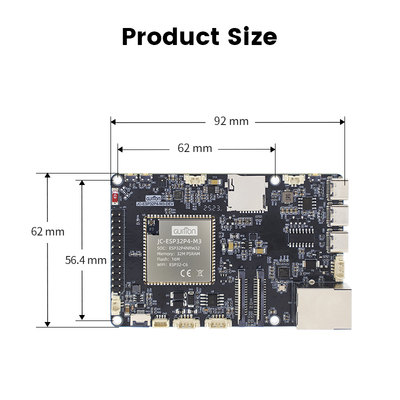 Ποιότητα JC-ESP32P4-M3-DEV Versatile ESP32 Display Module with CSI/DSI/USB2.0 Interfaces and 5V Operating Voltage εργοστάσιο