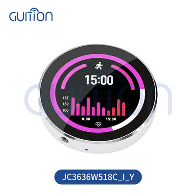 Καλή τιμή. JC3636W518C_I_Y Silvery White ESP32 Display Unit 58*58*11 mm for Optimal Display Performance touch screen display module σε απευθείας σύνδεση