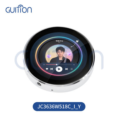 Καλή τιμή. JC3636W518C_I_Y LED Backlight 58*58*11 mm Silvery White ESP32 Display Module for B2B Transactions touch screen module for arduino σε απευθείας σύνδεση